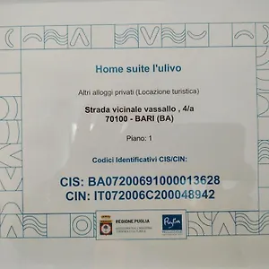Appartamento L'ulivo, Bari